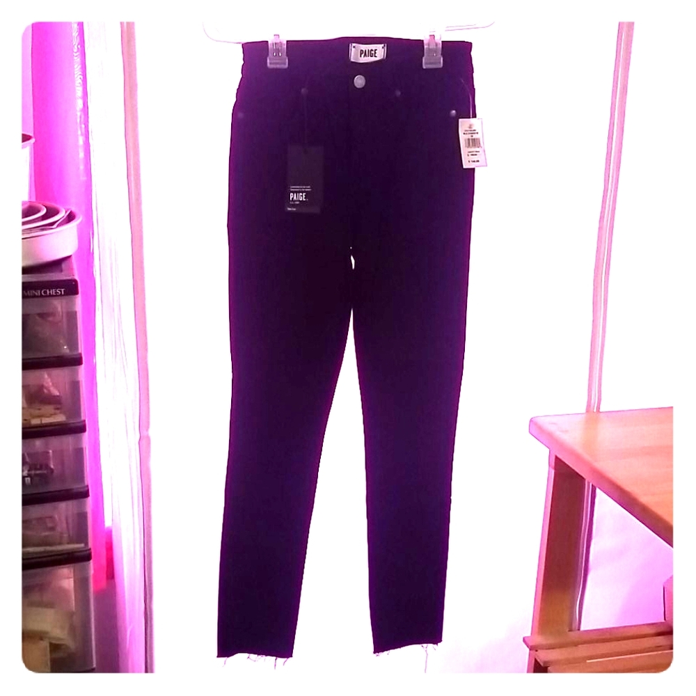 Black paige jeans